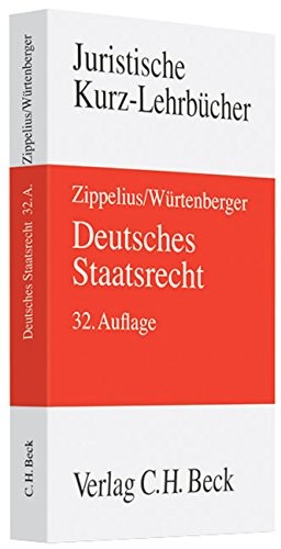 Deutsches Staatsrecht by Reinhold Zippelius cover