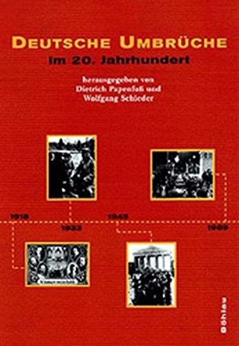 Deutsche Umbruche im 20. Jahrhundert (German Edition) by Wolfgang Schieder cover