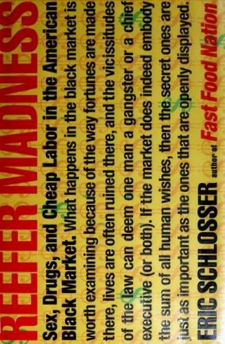 Reefer Madness by Eric Schlosser cover