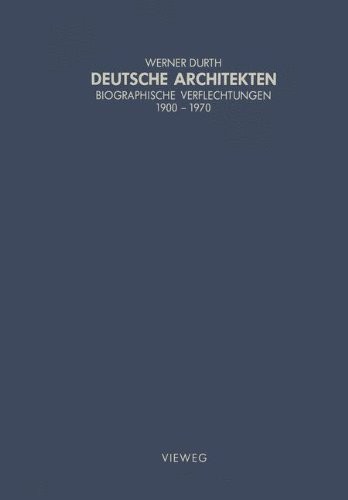 Deutsche Architekten by Werner Durth cover