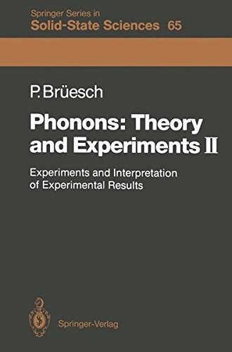 Phonons: Theory and Experiments II: Experiments and Interpretation of Experimental Results (Springer Series in Solid-State Sciences) (Part 2)