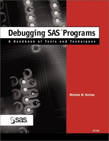 Debugging SAS Programs