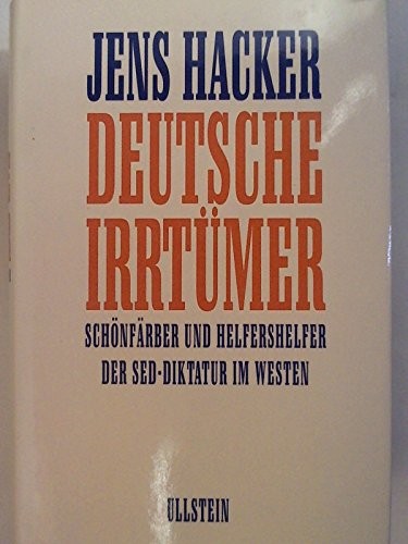 Deutsche Irrtümer by Jens Hacker cover