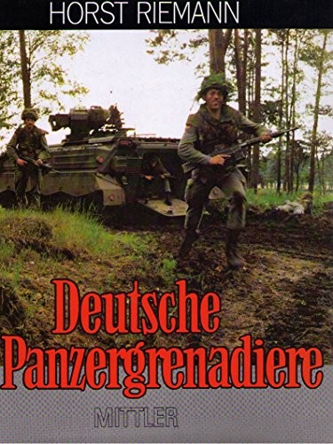 Deutsche Panzergrenadiere by Horst Riemann cover
