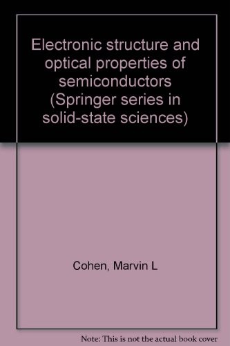 Electronic structure and optical properties of semiconductors
