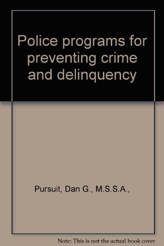 Police programs for preventing crime and delinquency