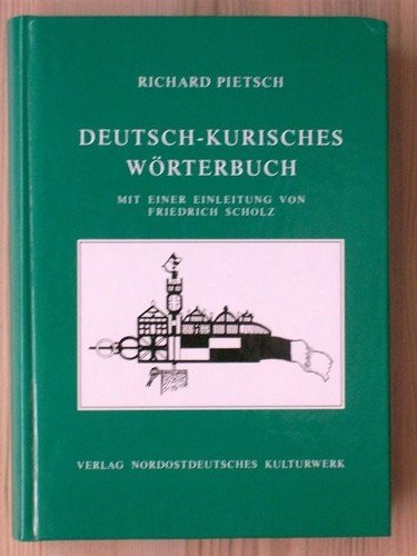 Deutsch-kurisches Wörterbuch by Richard Pietsch cover