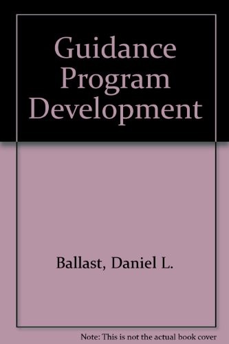Guidance program development