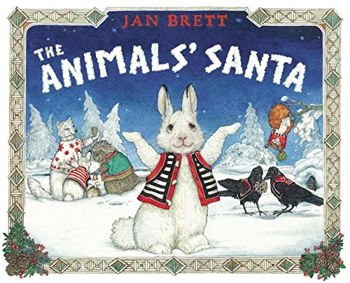 The Animals' Santa by Jan Brett cover
