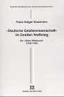" Deutsche Geisteswissenschaft" im Zweiten Weltkrieg by Frank-Rutger Hausmann cover