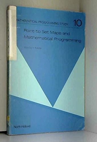 Point-to-set maps and mathematical programming
