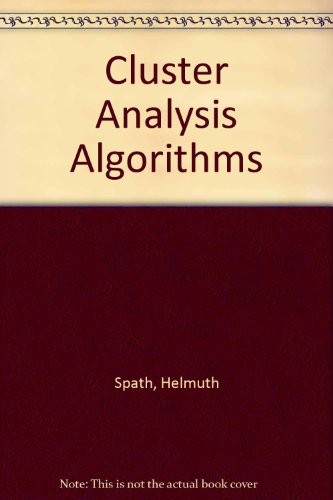 Cluster analysis algorithms for data reduction and classification of objects