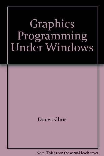 Graphics programming under Windows
