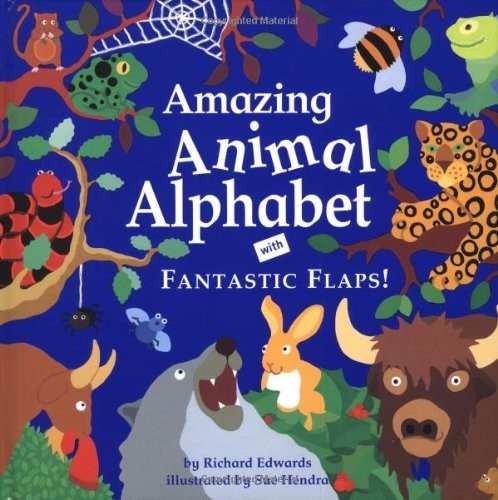 Amazing animal alphabet by Richard Edwards cover