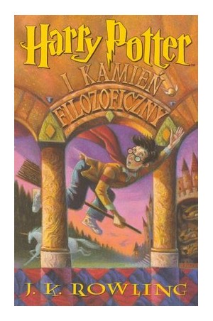 Harry Potter i kamień filozoficzny by J. K. Rowling cover