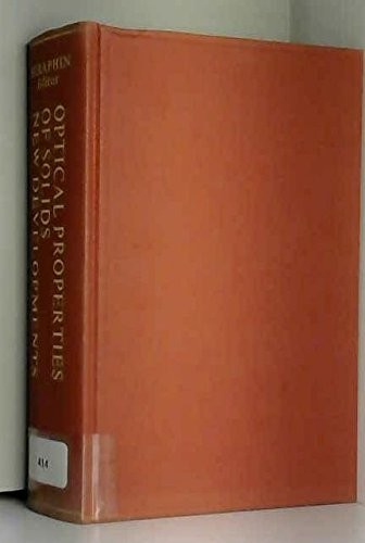 Optical Properties of Solids: New Developments