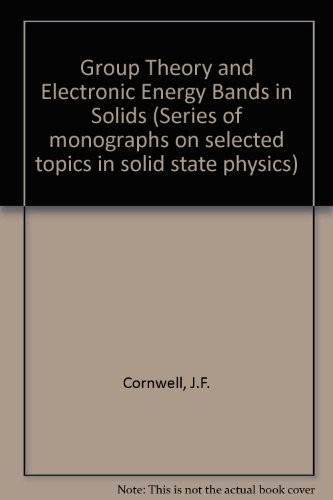 Group theory and electronic energy bands in solids
