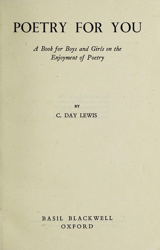 Poetry for you