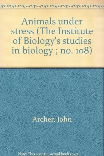 Animals under stress by John Archer cover