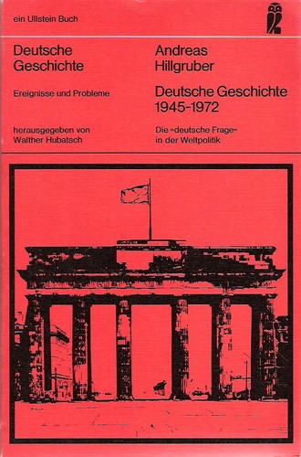 Deutsche Geschichte 1945–1972 by Andreas Hillgruber cover