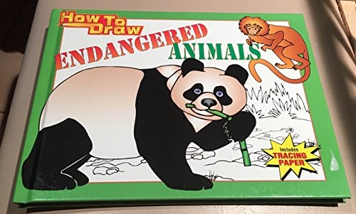 How to draw endangered animals by Georgene Griffin cover