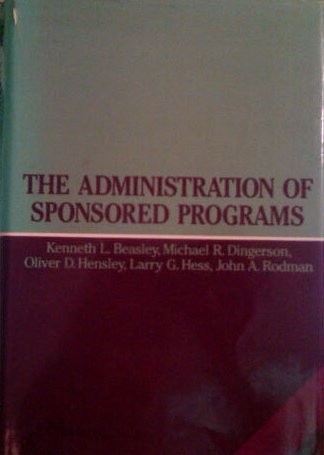 The Administration of sponsored programs