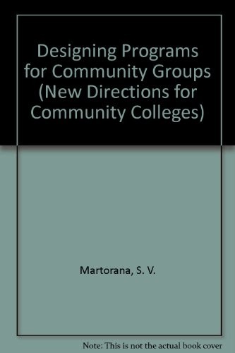 Designing programs for community groups
