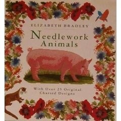 Needlework animals by Elizabeth Bradley cover