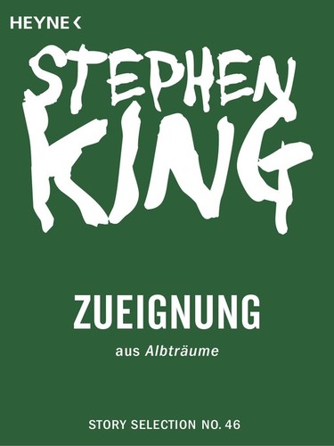 Dedication by Stephen King cover