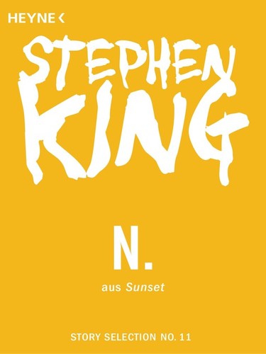 N. by Stephen King cover