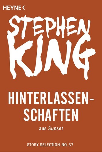 The things they left behind by Stephen King cover