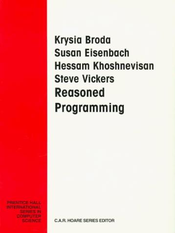 Reasoned programming by  cover
