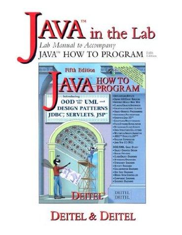 Java How to Program Lab Manual by Harvey M. Deitel cover