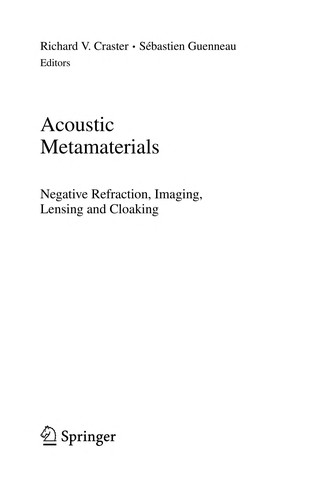 Acoustic Metamaterials