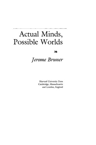 Actual minds, possible worlds