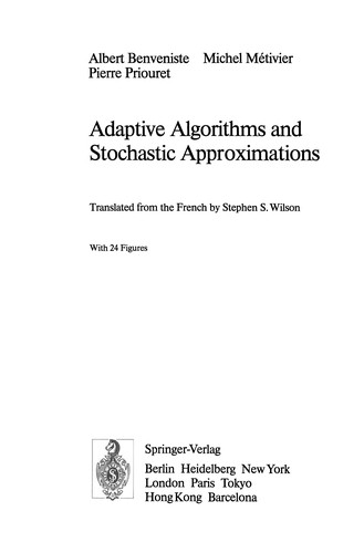 Adaptive Algorithms and Stochastic Approximations