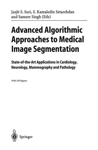 Advanced algorithmic approaches to medical image segmentation