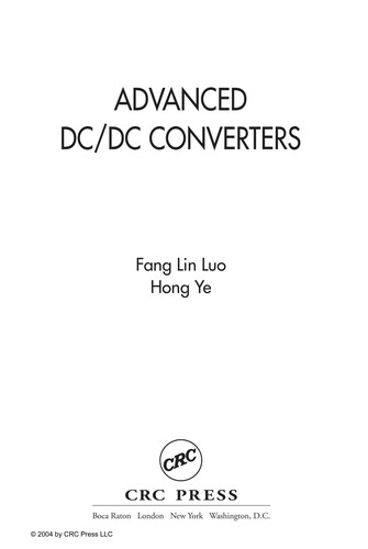Advanced DC/DC converters