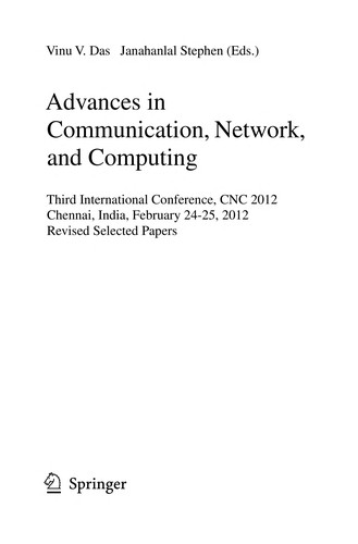 Advances in Communication, Network, and Computing