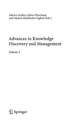 Advances in Knowledge Discovery and Management