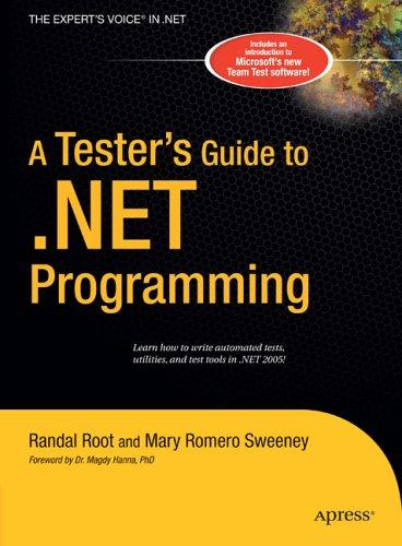 A Tester’s Guide to .NET Programming