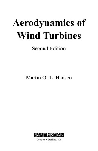 Aerodynamics of wind turbines