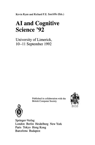 AI and Cognitive Science '92