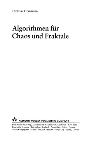 Algorithmen für Chaos und Fraktale