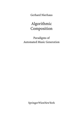 Algorithmic composition