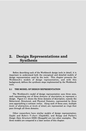 Algorithmic and Register-Transfer Level Synthesis: The System Architect's Workbench