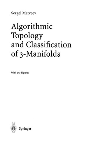 Algorithmic Topology and Classification of 3-Manifolds