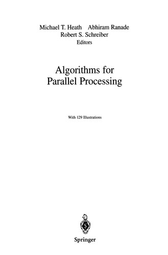 Algorithms for Parallel Processing