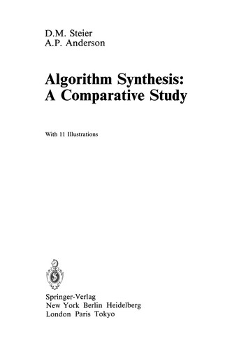 Algorithm Synthesis: A Comparative Study