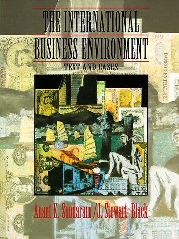 The international business environment